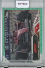 2023 Topps Chrome Formula 1 Racing  Charles Leclerc Base/F1 CARS/Aqua Wave/#110 90/150