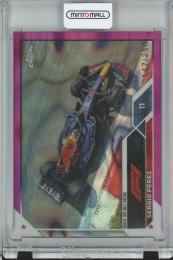 2023 Topps Chrome Formula 1 Racing  Sergio Perez Base/F1 DRIVERS/Fuchsia Lava/#12 147/250