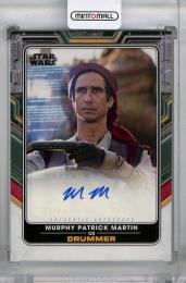 2022 Topps Star Wars The Book of Boba Fett  Murphy Patrick Martin / Drummer Autographs #AMPM ※初期傷あり