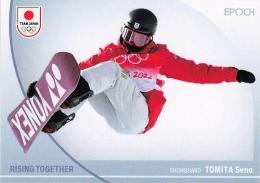 2024 EPOCH TEAM JAPAN WINTER OLYMPIANS #19 冨田せな(スキー・スノーボード) レギュラーカード