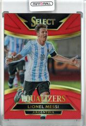 2015-16 Panini Select Soccer Lionel Messi Equalizers/Red/#1【177/199】