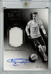 2016 Panini Noir Soccer Antoine Griezmann Autographed Memorabilia/Black and White/#MB-AG【38/65】 France