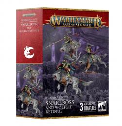 グルームスパイト・ギット:スナールボスとウルフギット従者 GLOOMSPITE GITZ: SNARLBOSS & WOLFGIT RETINUE【ウォーハンマー:エイジ・オブ・シグマー】(WARHAMMER AOS)[89-98]【新品】