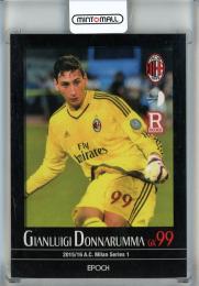 2015-16 A.C. ミラン シリーズ1 フットボールカードセット Gianluigi Donnarumma RC #3 AC Milan
