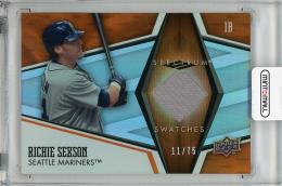 2008 UPPER DECK Spectrum  Richie Sexson Game Used Jersey 11/75