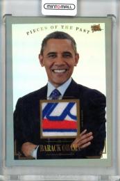2023 Super Break Pieces of The Past Historical Premier Edition Barack Obama #143 Single Relics Silver