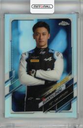 2021 Topps Chrome Formula 1 Guanyu Zhou Refractors #61