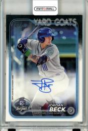 2024 Topps Pro Debut Jordan Beck #PD-172 Autographs Yard Goats