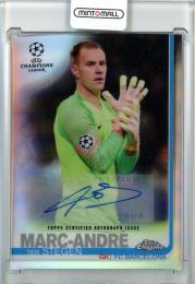2018-19 Topps Chrome UEFA Champions League Marc-Andre ter Stegen Base Autographs/#4 FC Barcelona