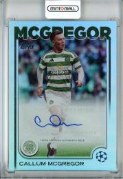 2024-25 Topps UEFA Club Competitions Callum McGregor Base Autographs/#A-CM Celtic FC