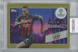 2022-23 TOPPS UEFA Club Competitions Road to the Final Gold / RAFAEL LEAO(AC Milan) 【42/50】