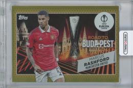 2022-23 TOPPS UEFA Club Competitions Road to the Final Gold / MARCUS RASHFORD(Manchester United) 【31/50】