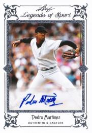 2012 LEAF Legends Of Sport Pedro Martinez Authentic Signature 5枚限定 /3