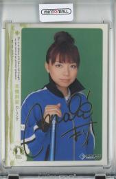 2011 BBM Real Venus   本橋麻里 箔サインカード#64 94/200
