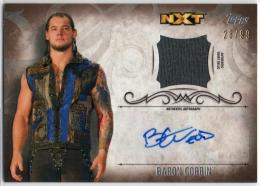 2016 TOPPS WWE Undisputed	Silver Parallel Jersey Autograph	Baron Corbin	【28/99】