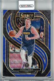 2024-25 Panini Select Nikola Jokic Blue Wave Prizms #140【17/75】 Denver Nuggets