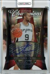 2009-10 Panini Certified Tony Parker Champions Signatures #18【7/50】 San Antonio Spurs