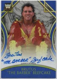 2018 TOPPS Legends Of WWE	Blue Parallel Autograph	Brutas "The Barber" Beefcake	【02/25】