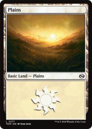 【TDM】【ENG】【Foil】《平地/Plains》No.277
