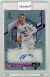 2022-23 TOPPS Finest UEFA Club Competitions Autograph F.C. Copenhagen Hakon Arnar Haraldsson A-HH