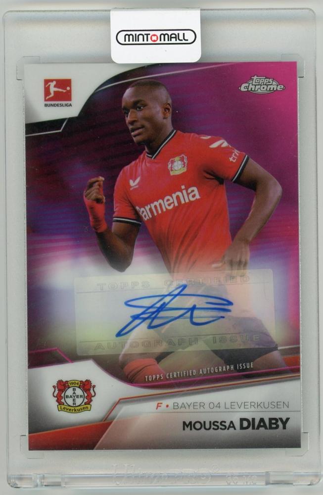 ミントモール / MINT LAB TOKYO店 / 2022-23 TOPPS Chrome Bundesliga Autograph  Magenta Refractor Bayer 04 Leverkusen Moussa Diaby 5/150