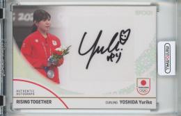 2024 TEAM JAPAN オフィシャルトレーディングカード WINTER OLYMPIANS  吉田 夕梨花 直筆サインカード/ホログラムA箔 54/70