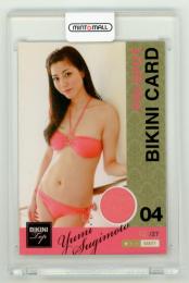 2011 BOMB CARD LIMITED   杉本有美 ピンスポビキニカード 04  (ビキニトップ) 12/27