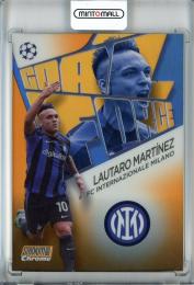 2022-23 Topps Stadium Club Chrome UEFA Lautaro Martinez Goal Force/Orange Refractors/#GF-LM【16/25】 Internazionale Milano