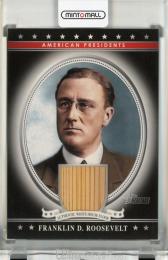 2009 Topps Heritage American Heroes Franklin D. Roosevelt Relics #FDR1