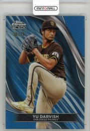 2024 Topps Chrome Black Yu Darvish Blue Refracotr【36/75】 San Diego Padres