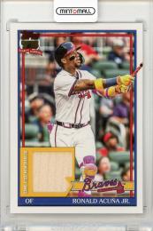2026 Topps Series 1 Ronald Acuna Jr. 91 Topps Relic Atlanta Braves