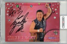 2013 BBM 女子プロレスカード TRUE HEART 直筆サインカード / 遠藤美月 【035/100】