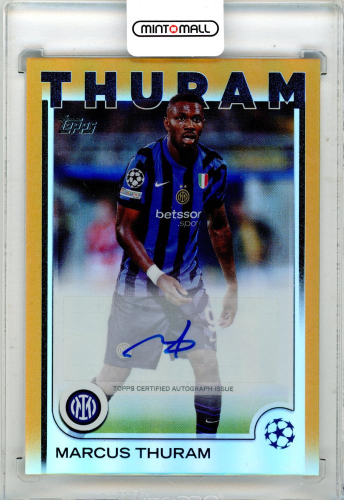2024-25 TOPPS CHROME UCC Marcus Thuram Pulsar Parallel - Inter Mailand EUR 2,90 - DE