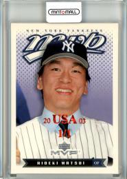 2003 Upper Deck  New York Yankees Hideki Matsui MVP(1of1) 1/1
