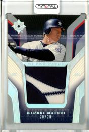 2004 Upper Deck New York Yankees Hideki Matsui Super Patch(Lastナンバー!) 20/20