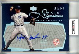 2003 Upper Deck Ultimate Signatures New York Yankees Hideki Matsui Autograph 181/240