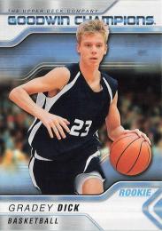 2023 Upper Deck Goodwin Champions #74 Gradey Dick レギュラーカード
