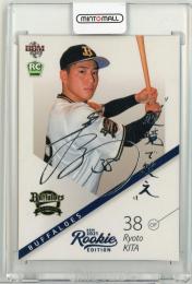 2021 BBM ルーキーエディション 来田涼斗 銀箔サインカード【006/100】