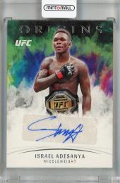 2022 Panini Chronicles UFC  Middleweight Israel Adesanya  Origins Autographs #6