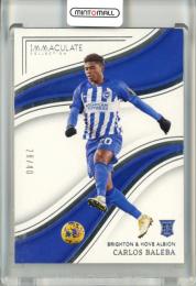2023-24 Panini Immaculate Collection Carlos Baleba #137 RC Silver【28/40】 Brighton & Hove Albon