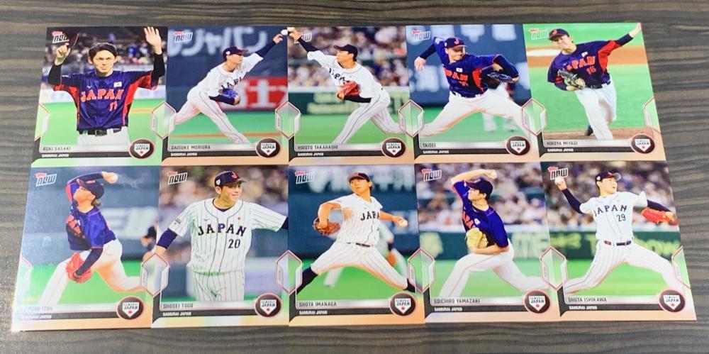 Topps はげ落ちる now 2022 侍ジャパンチームセット 西川龍馬 SJ