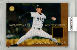 2002 BBM Touch the Game 井川慶 ウィンドブレーカーカード #WB1【0409/1000】 阪神タイガース