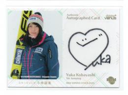2020 BBM ShiningVenus シャイニングヴィーナス スキージャンプ 小林諭果 直筆サインカード 006/115