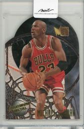1995-96 FLEER METAL Michael Jordan #4of10 Chicago Bulls