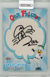 2013 BBM プロ野球マスコットカード OUR FRIENDS マーくん 直筆サインカード【014/120】 千葉ロッテマリーンズ