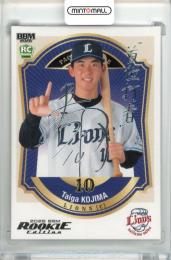 2026 BBM ルーキーエディション 小島大河 #042 銀箔サインカード【104/200】 西武