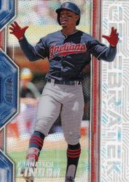 2019 Topps High Tek Cleveland Indians Francisco Lindor CelebraTEK 51/99