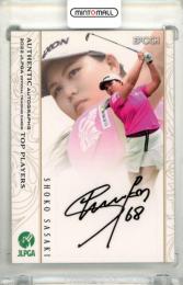 2022 EPOCH JLPGA TOP PLAYERS ささきしょうこ #AG-48 直筆サインカード 通常版【29/70】