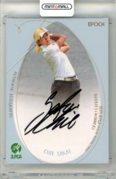 2024 EPOCH JLPGA ROOKIES&WINNERS 酒井千絵 #AG-41 直筆サインカード 通常版【40/74】