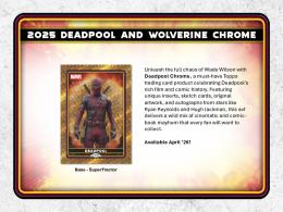 ◆予約◆2025 TOPPS MARVEL DEADPOOL CHROME VALUE BOX